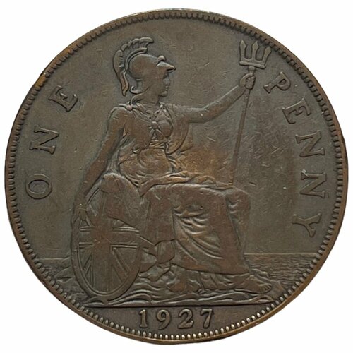 Великобритания 1 пенни 1927 г. (2)
