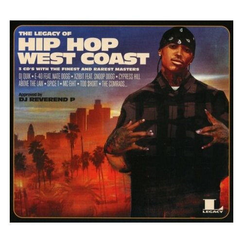 Компакт-Диски, Sony Music, Legacy, VARIOUS ARTISTS - THE LEGACY OF… HIP-HOP WEST COAST (3CD) 1pcs cbb61 fan start capacitor 1 2 1 5 1 8 2 2 2 2 5 3 4 5uf ceiling fan range hood 450v