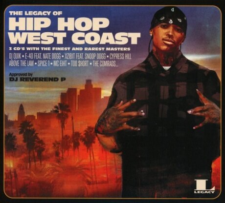 Компакт-Диски, Sony Music, Legacy, VARIOUS ARTISTS - THE LEGACY OF… HIP-HOP WEST COAST (3CD) - фото №1