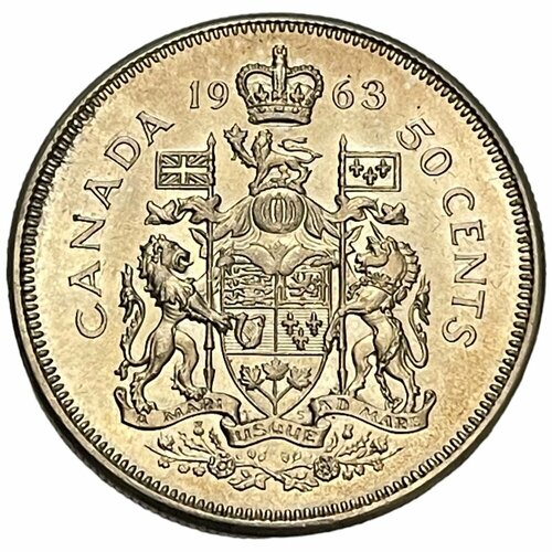 Канада 50 центов 1963 г.