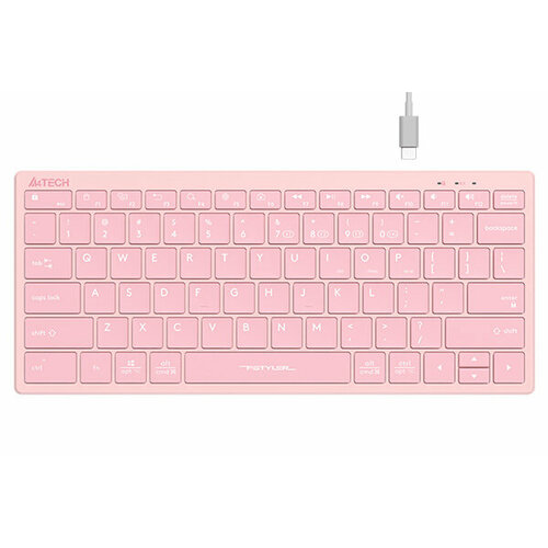 Клавиатура A4Tech FBX51C Pink 330000₽