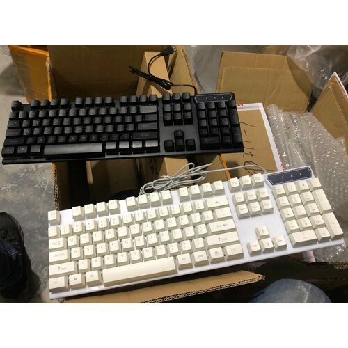 Клавиатура V4 - белая проводная клавиатура USB 75000₽