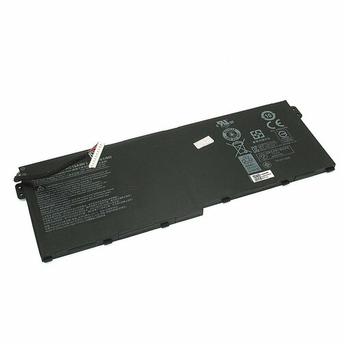 Аккумуляторная батарея для ноутбука Acer Aspire Nitro V17 (AC16A8N) 15.2V 4605mAh черная аккумулятор для ноутбука acer aspire nitro v17 ac16a8n 15 2v 4605mah