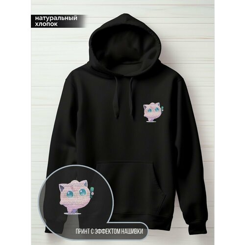 фото Худи hypnotica, размер s, черный