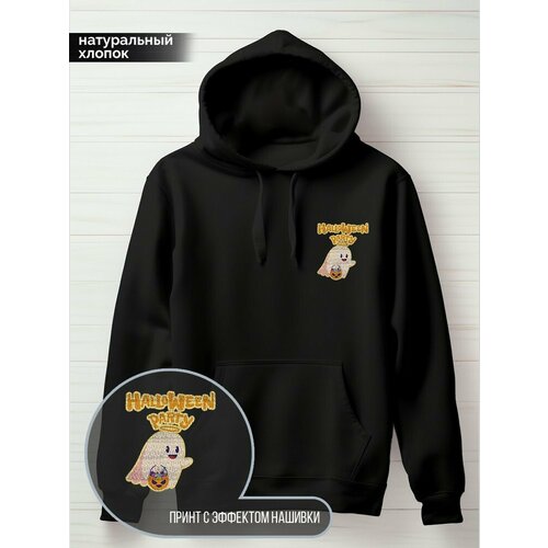 фото Худи hypnotica, размер s, черный