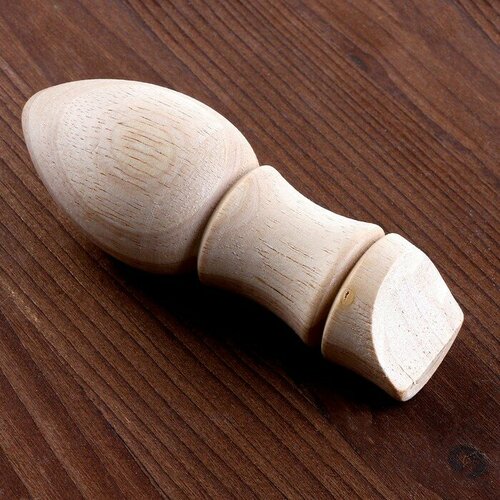MARU Музыкальная игрушка свисток «Деревянный свисток» 10,5 × 3,8 × 3,8 см