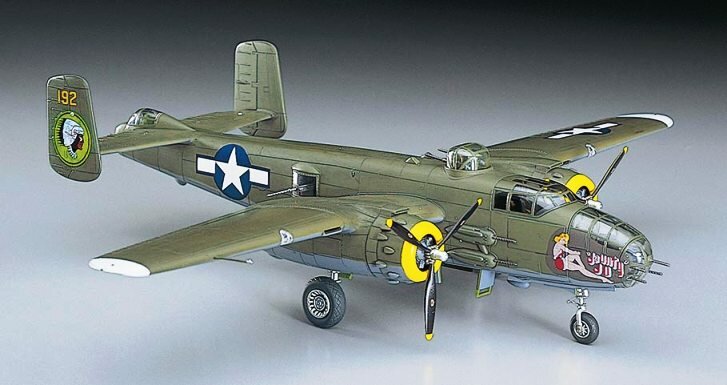 00546 Hasegawa Самолет B-25J MITCHELL 1/72