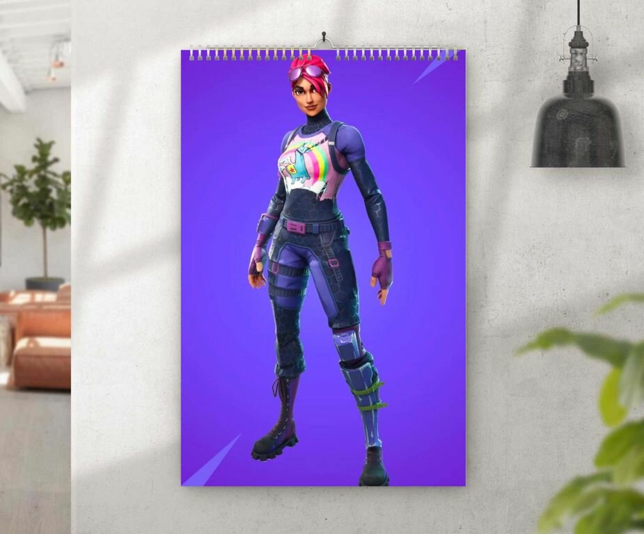 Перекидной календарь Fortnite, Фортнайт №5, А4