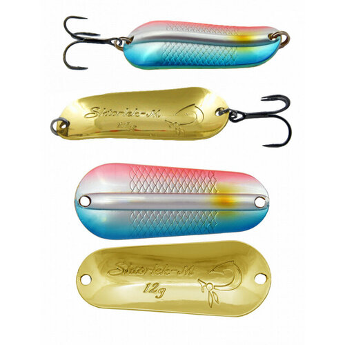 Блесна колеблющаяся LureMax Shtorlek-M, 58 мм, 12 г,111