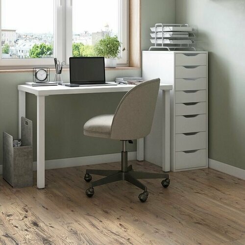 Стол письменный ГУД ЛАКК Ингар 120х75х55см белый 15599₽