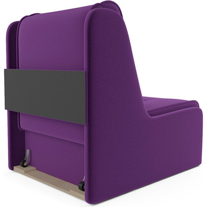 Кресло-кровать Mebel Ars Аккорд № 2 фиолет ППУ - фотография № 4