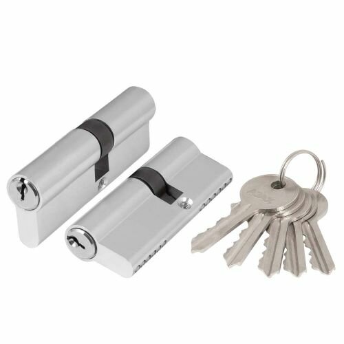 Цилиндровый механизм Ajax (AZ100) AZ1000Key70 (30+10+30) CP хром