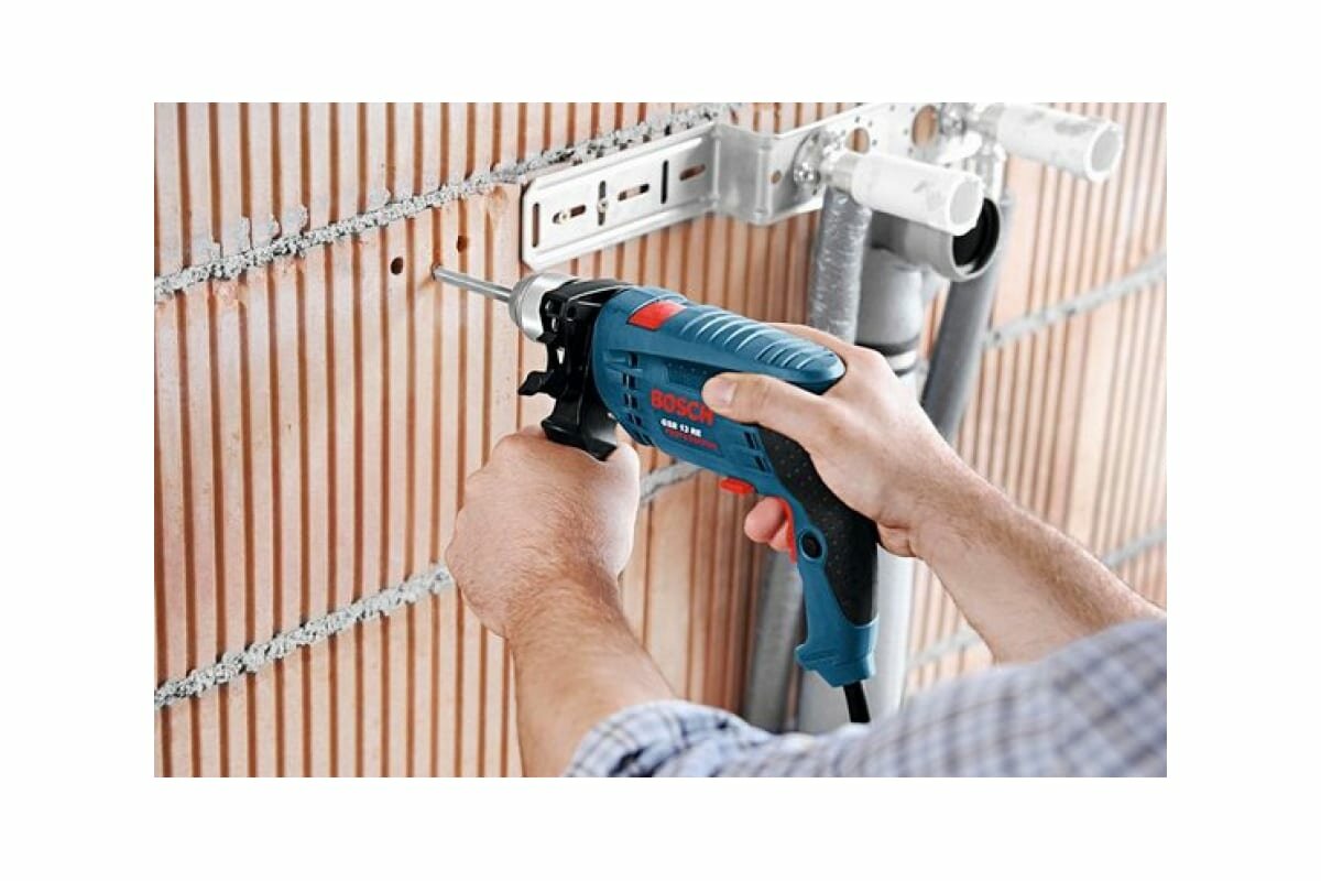 Дрель ударная Bosch GSB 13 RE Professional, 600Вт 0601217100 — фото 1