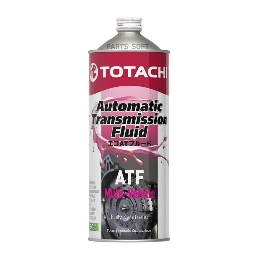 Жидкость для акпп totachi atf multi-vehicle синт. 1л