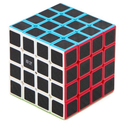 Головоломка QiYi MoFangGe 4x4 QiYuan W(S) v2 карбон кубик рубика qiyi mofangge qiyuan w s v2 4х4 color