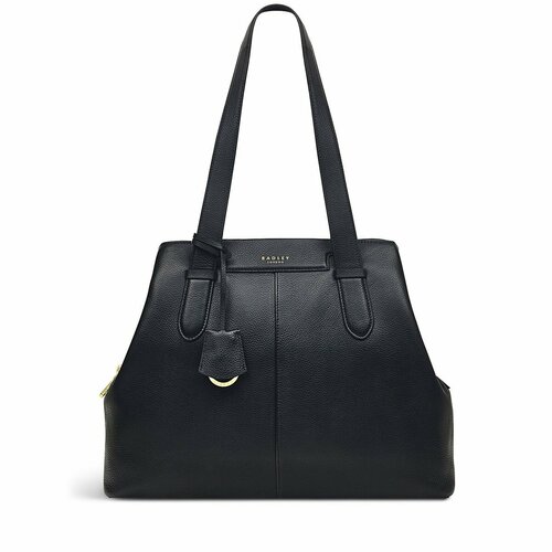 Сумка  тоут Radley 105194, фактура зернистая, черный