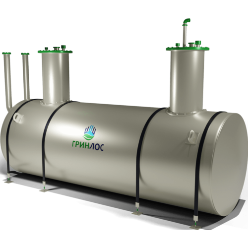 Универсальная промышленная емкость гринлос Емкость стальная 125 м3 горизонтальная подземная