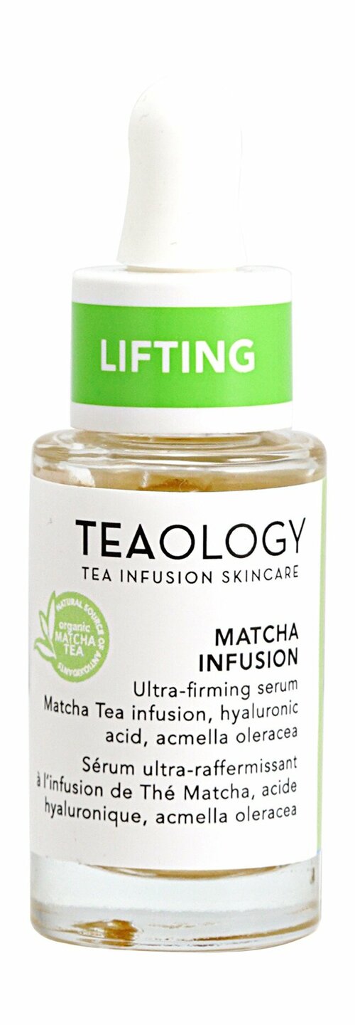 Укрепляющая сыворотка для лица с чаем матча и гиалуроновой кислотой Teaology Matcha Infusion /15 мл/гр.