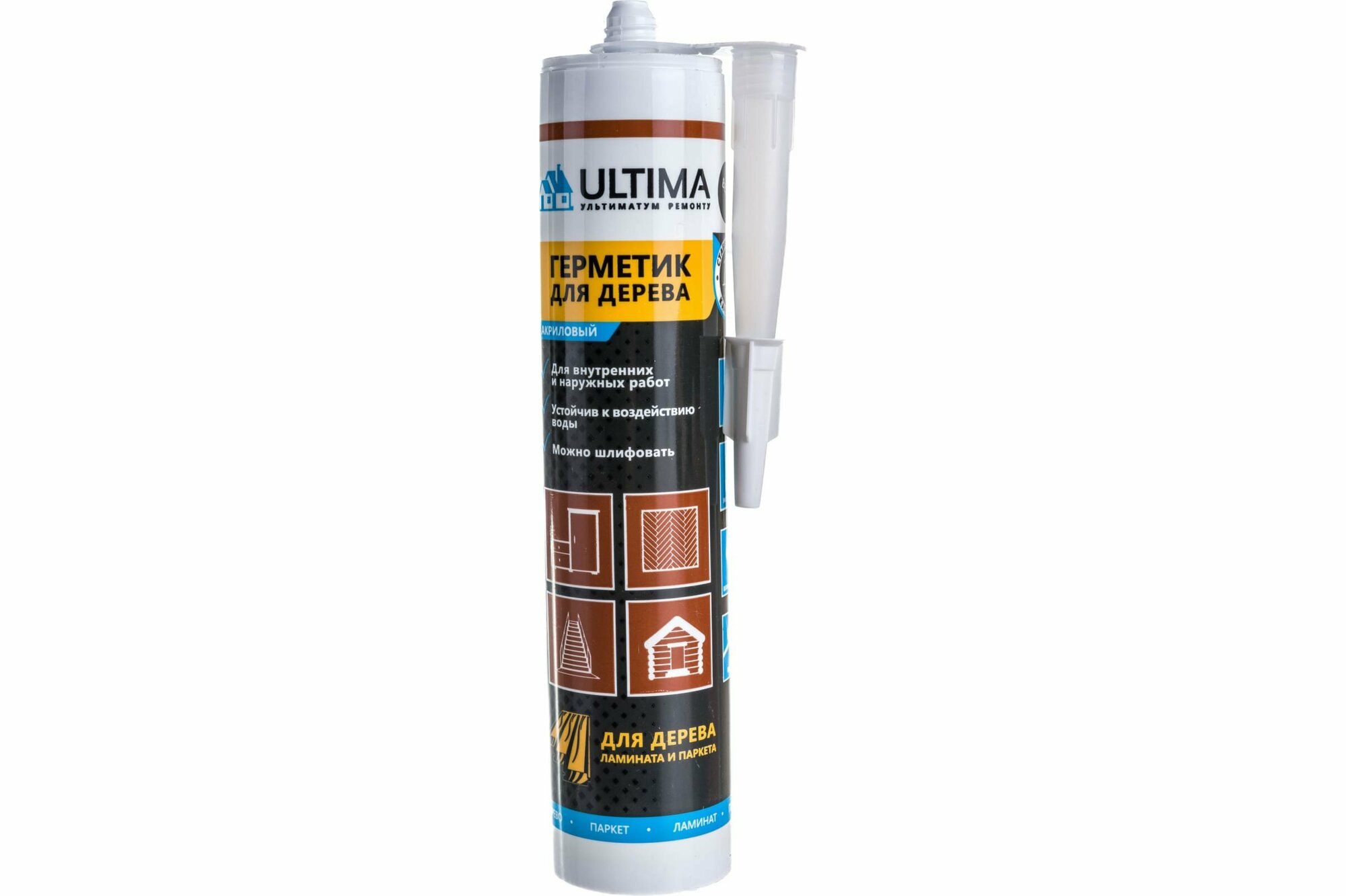 фото Герметик Ultima акриловый для дерева венге 1 шт.