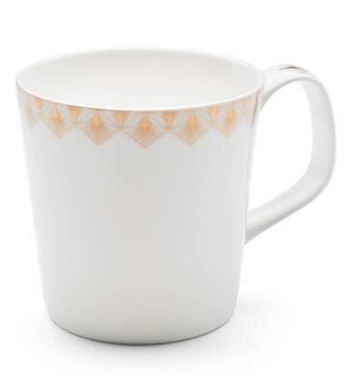 фото Кружка Костяной Фарфор 370МЛ Genio ORO Cono (6) Apollo ORC-370 .