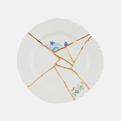 Тарелка Seletti Kintsugi, фарфор, 09613, Италия
