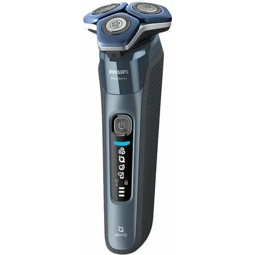 фото Электробритва philips s7882/55 blue/silver