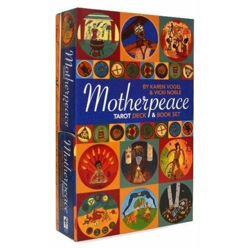 Карты Таро: Mini Motherpeace Deck Book Set гадальные карты u s games systems mini motherpeace round 78 карт 209