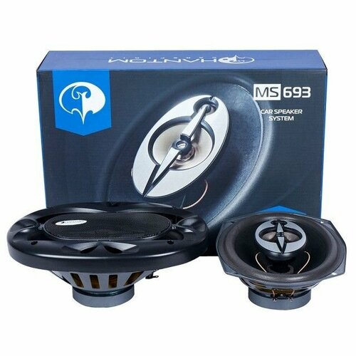 Динамики коаксиальные 3-полосные 16х24см 200W 376900₽