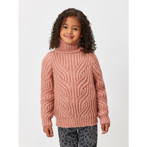 Свитер Acoola, размер 110, розовый свитер acoola размер 110 бордовый