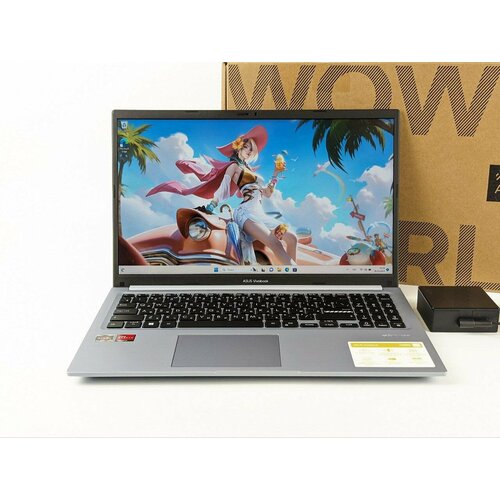 156 Ноутбук АSUS Vivоbоok М1502IA-ВQ093 АМD Ryzеn 7 4800НS 16GB RAM SSD 512GB 1920x1080 FHD IPS 60Hz Win 11 Home 4540000₽