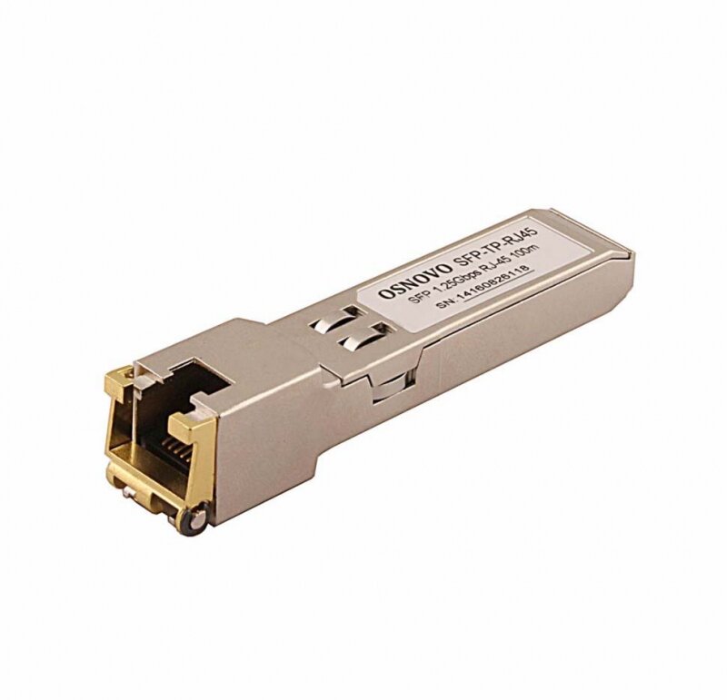 Медный SFP модуль OSNOVO SFP-TP-RJ45