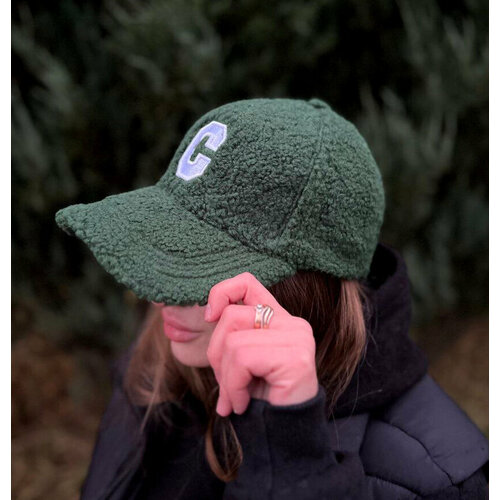 фото Бейсболка , размер 56/58, зеленый m&w 2021