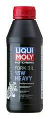 LIQUI MOLY 1524 Масло для мотовилок cинт. Motorbike Fork Oil 15W Heavy 500мл