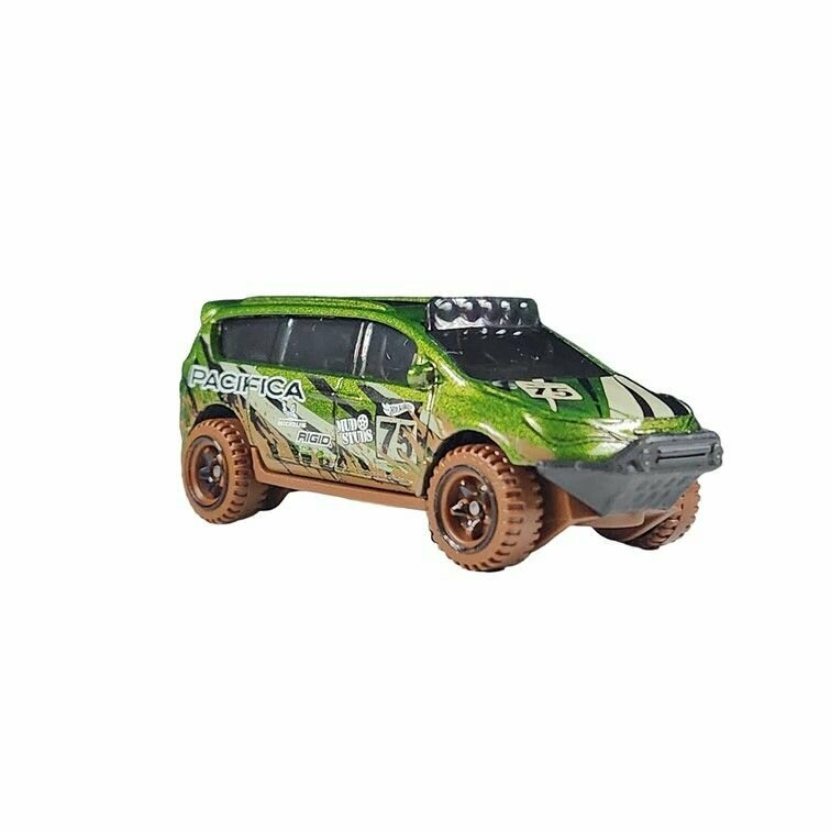 HKK35 Машинка игрушка Hot Wheels металлическая коллекционная Chrysler Pacifica хаки