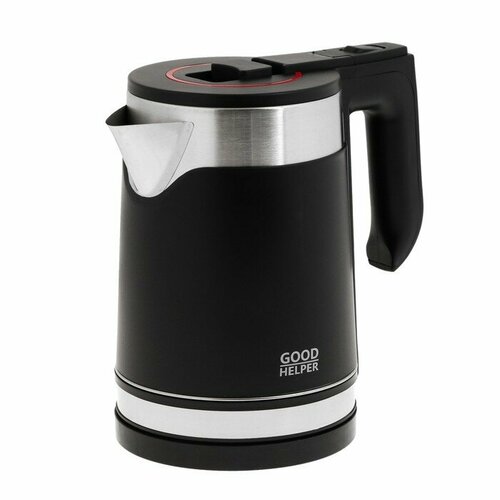 Чайник электрический GOODHELPER KPS-185C пластик колба металл 18 л 1800 Вт чёрный комплект из 2 шт 364600₽