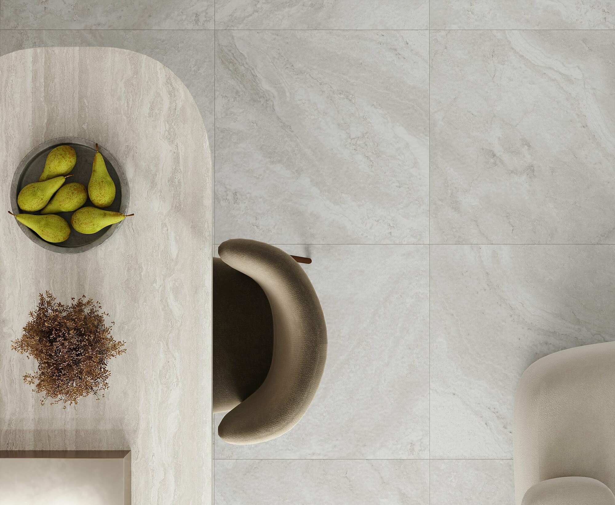 фото Керамогранит Laparet Titan White 60x120 1,44 м2; ( 2 шт/упак)