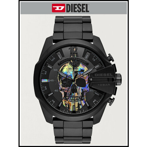 фото Наручные часы diesel griffed, черный