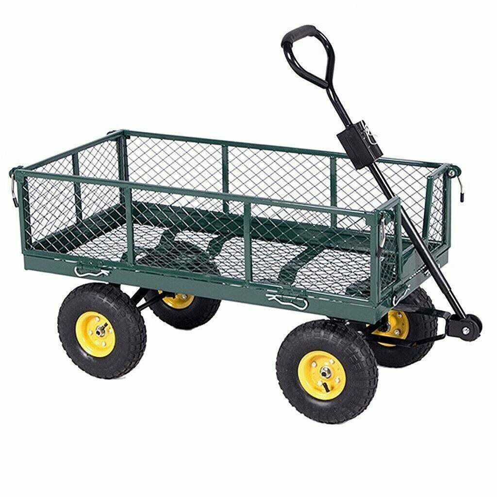 фото Тачка садовая Энергопром ТС 4205 с откидными бортами (сетка) 500кг