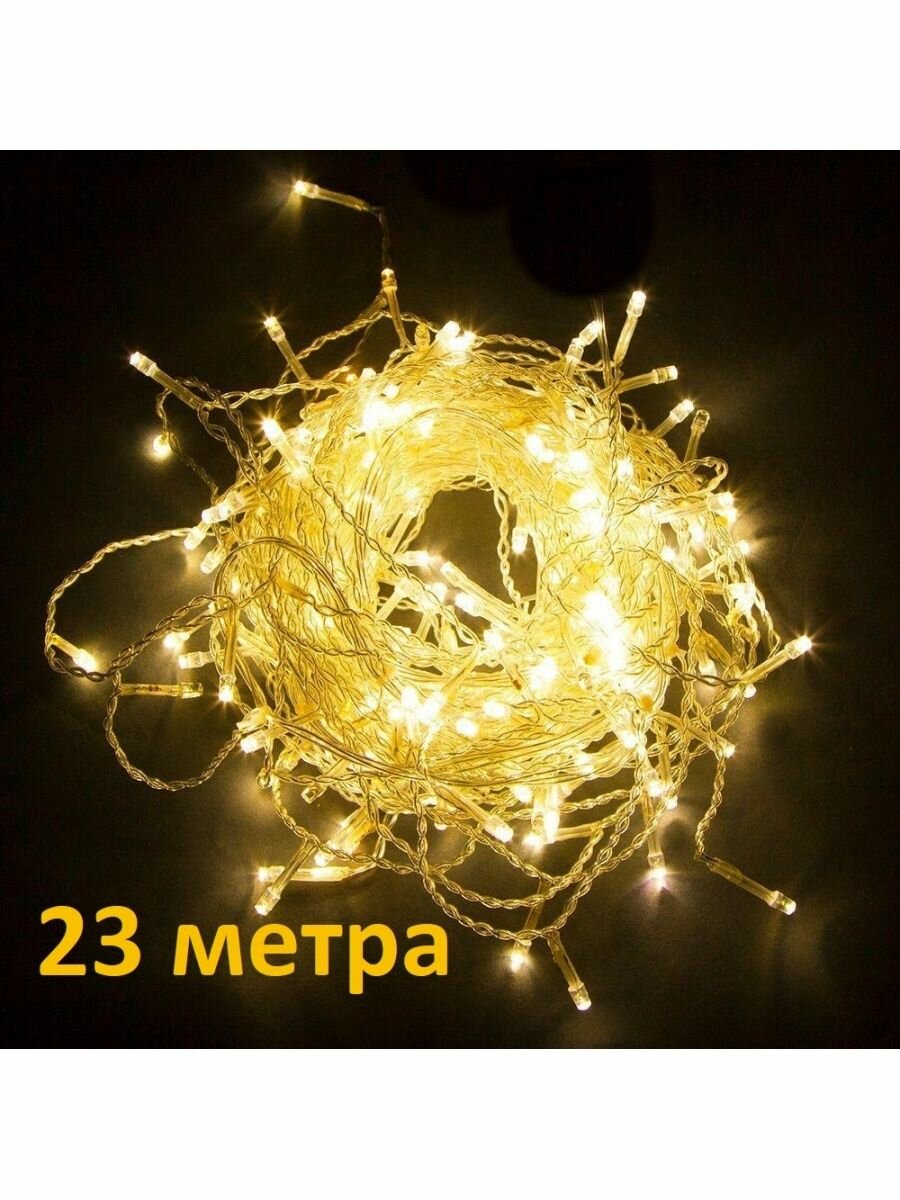 фото Гирлянда на елку нить светодиодная 23 метра