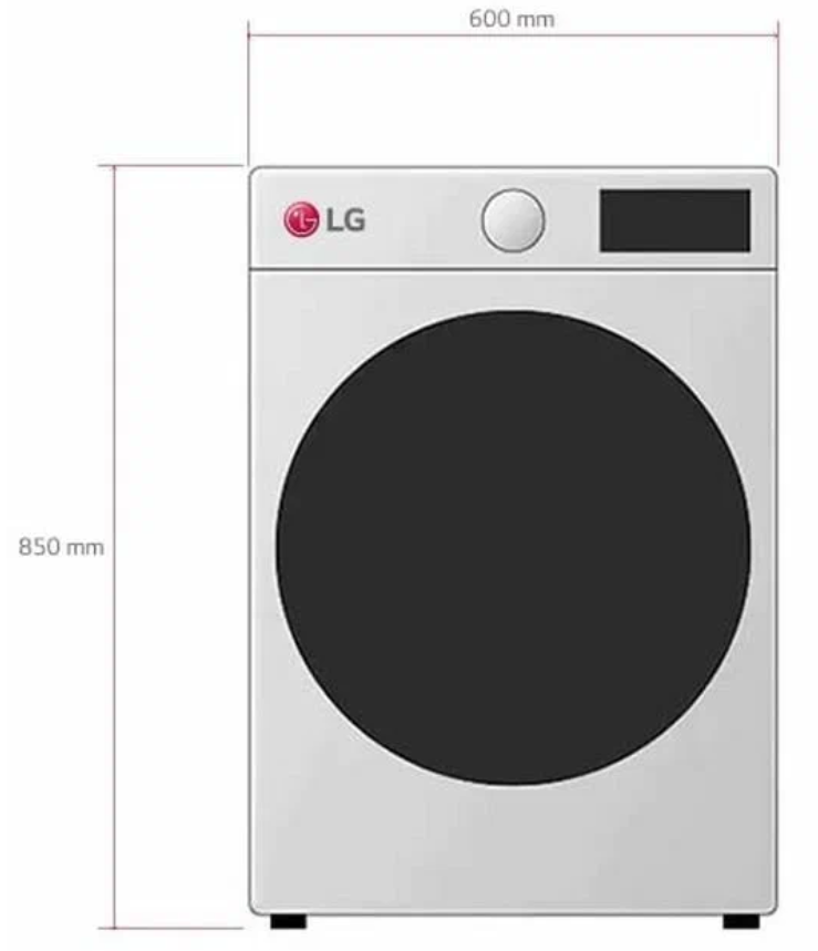 Стиральная машина узкая LG F2T3HS6W