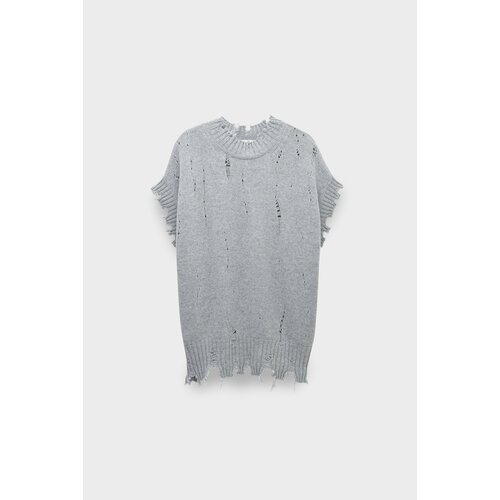 фото Жилет alpe cashmere, размер onesize, серый
