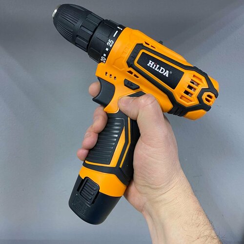 Аккумуляторная дрель-шуруповерт HILDA 12v 1Акб 229800₽