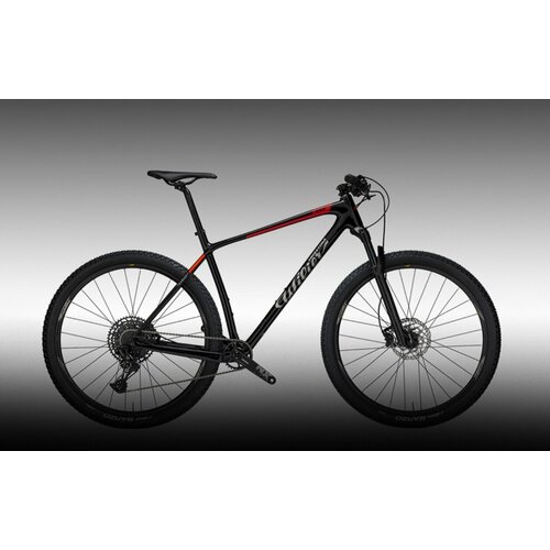 Велосипед Wilier 101X DEORE 1x12, Marzocchi Z2 (2023) M, Черный/оранжевый