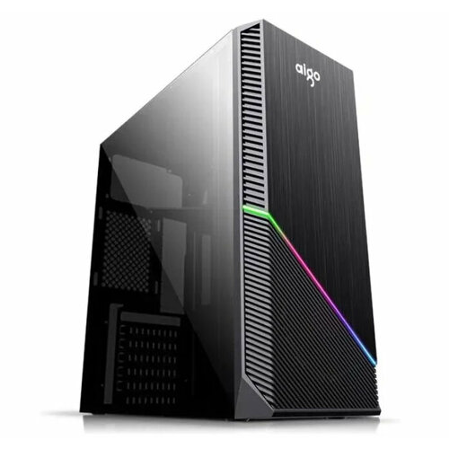 Корпус ATX Aigo RAINBOW-1 (USB3.0, Audio, черный[AG-RAINBOW1])