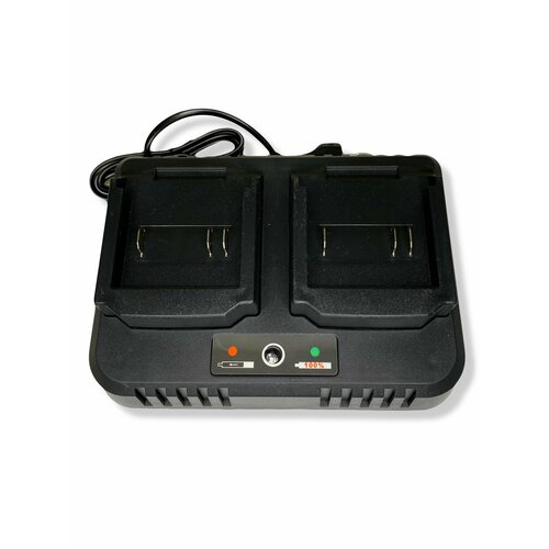 Зарядное устройство для аккумуляторной батареи на 2 слота Minjiang Lithium 18V