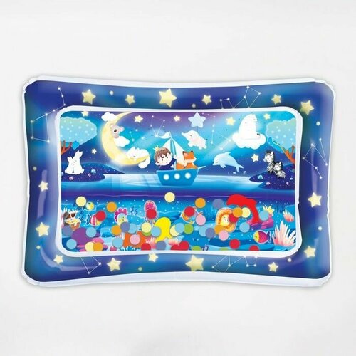 Развивающий водный коврик Волшебная ночь 80x50 см Крошка Я 1141₽
