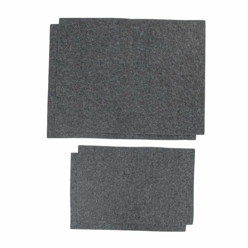 Коврики влаговпитывающие салонные 4шт 38x50см 25x50см 302₽