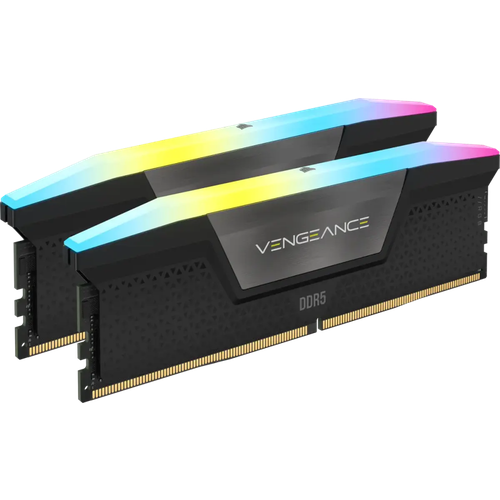 Оперативная память 32Gb DDR5 6000MHz Corsair Vengeance RGB (2x16Gb KIT) (CMH32GX5M2E6000C36)