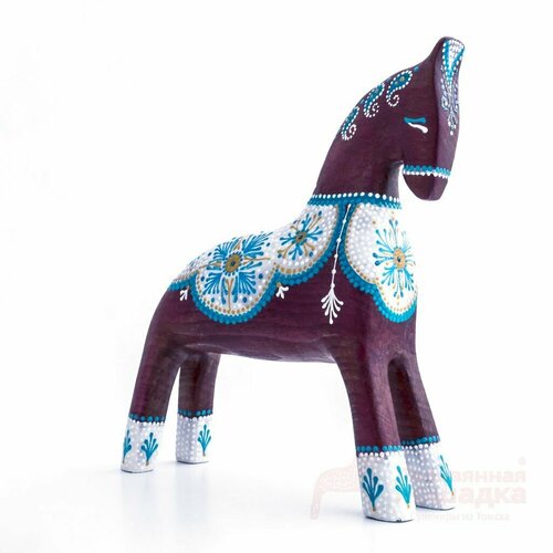 Интерьерная фигура Деревянная лошадка 