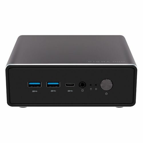 Неттоп DIGMA PRO Minimax U1, Intel Core i5 1235U, DDR4 8ГБ, 512ГБ(SSD), Intel UHD Graphics, Windows 11 Professional, темно-серый и черный [dpp5-8dxw01]